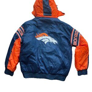 Experience Mens NFL Denver Broncos Vintage Jacket Y2K Rare 2000s Size Large
